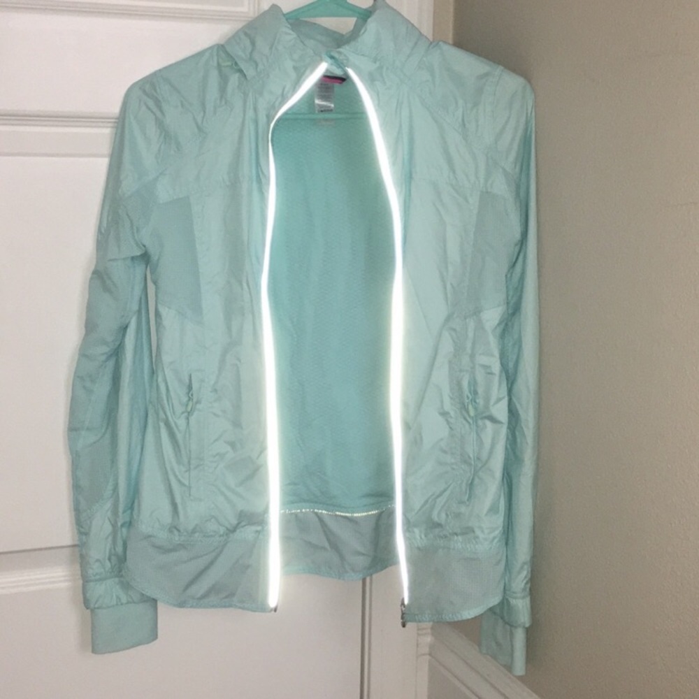 baby blue lululemon/ivivva jacket